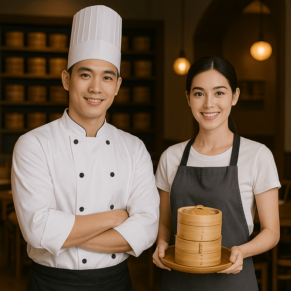 คนปั้น/พนักงานครัว/กุ๊ก - ติ่มซำ ร้าน ชวนติ่มซำ (ในเครือชมคาเฟ่) สาขาเชียงใหม่