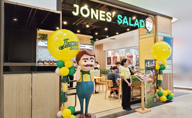 ผู้จัดการ / ผู้ช่วยผู้จัดการ ⎸ Jones' Salad (โจนส์สลัด) ⎸สาขาเซ็นจูรี่ อนุสาวรีย์