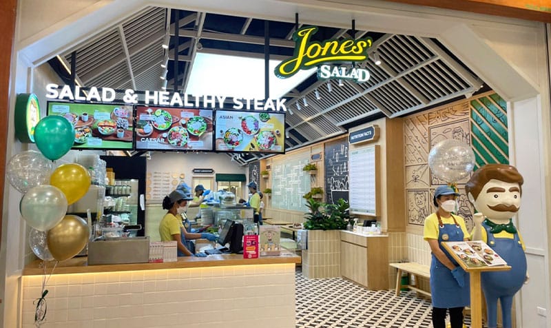 ผู้จัดการ / ผู้ช่วยผู้จัดการ ⎸ Jones' Salad (โจนส์สลัด) ⎸สาขาฟิวเจอร์พาร์ค รังสิต